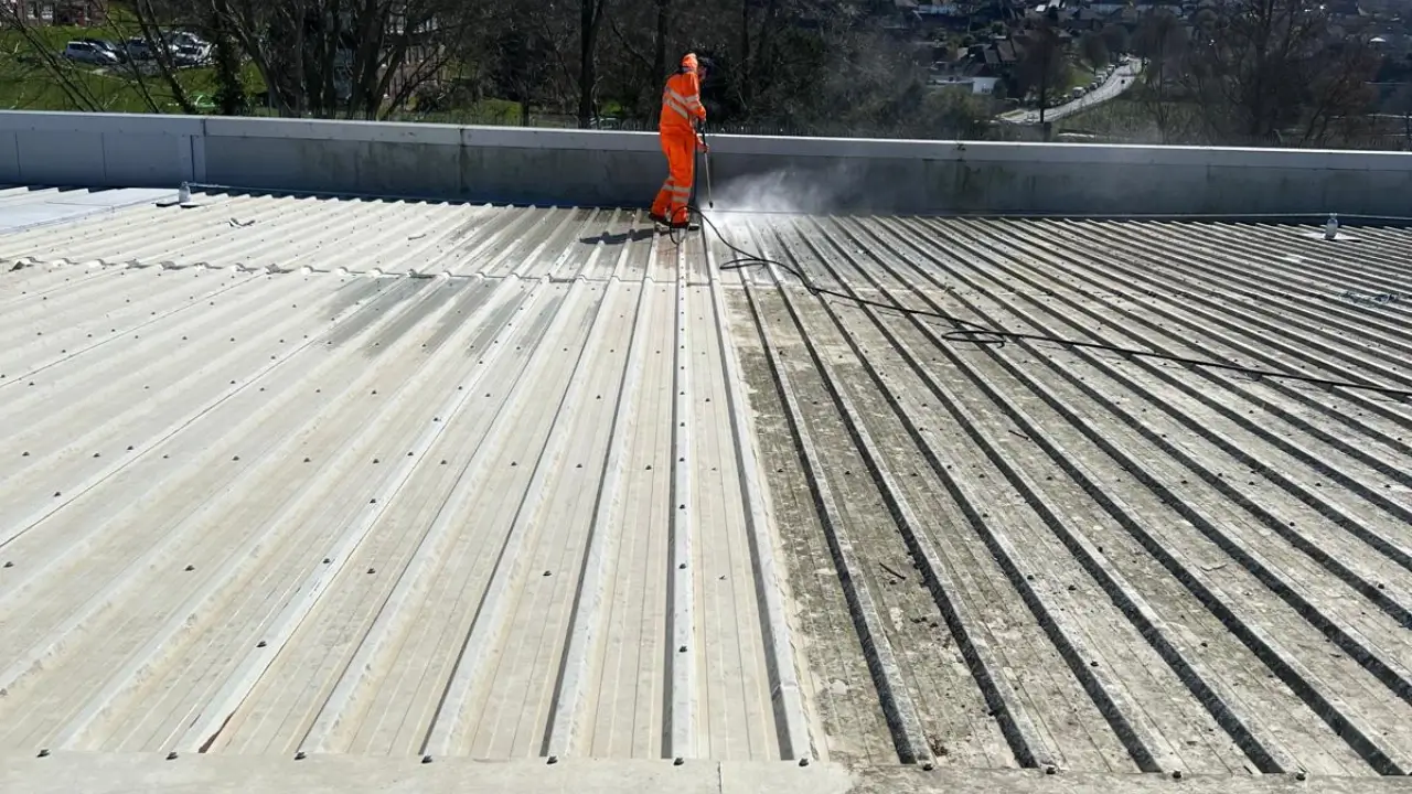 Metal Roof Cleaning